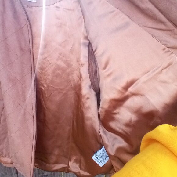 LAKE MATLEY JACKET/ VEST MENS SIZE XL BROWN ZIP REMOVABLE SLEEVE POCKETS - Picture 11 of 15